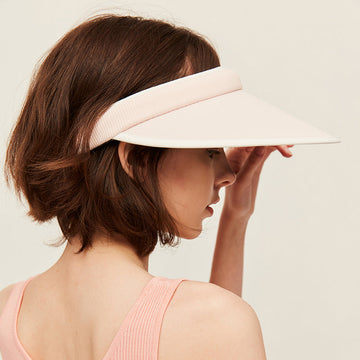 Women' Empty Top Large Brim Sun Visor Hat UPF50+